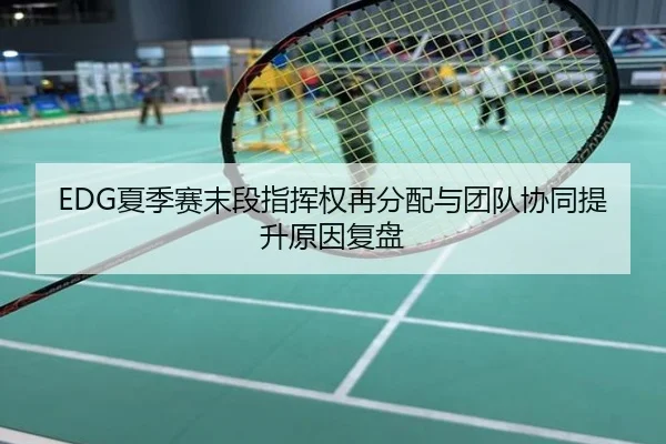 EDG夏季赛末段指挥权再分配与团队协同提升原因复盘
