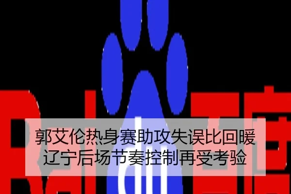 郭艾伦热身赛助攻失误比回暖 辽宁后场节奏控制再受考验